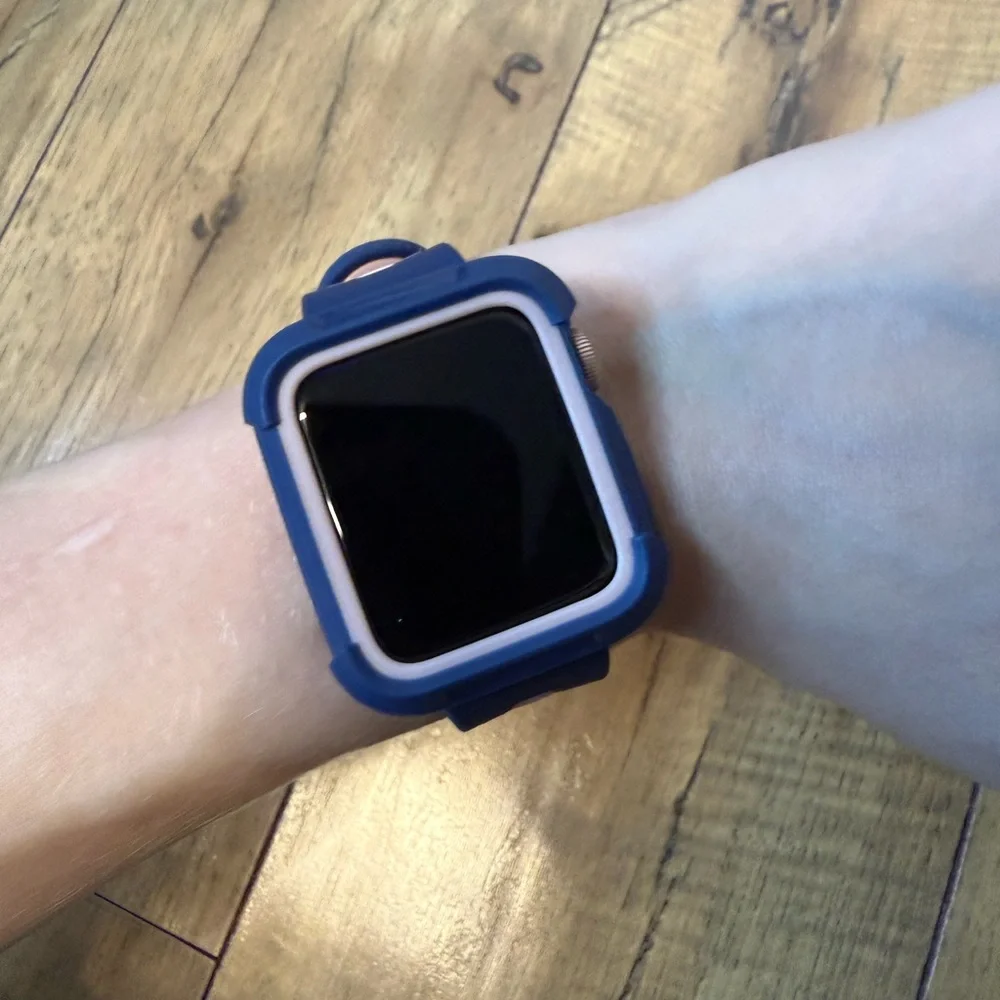 Navy Blue Smartwatch Band and Case